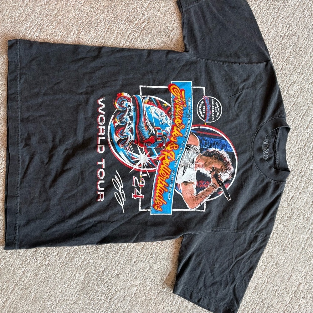 Benson Boone Fireworks & Rollerblades tour  T-Shirt